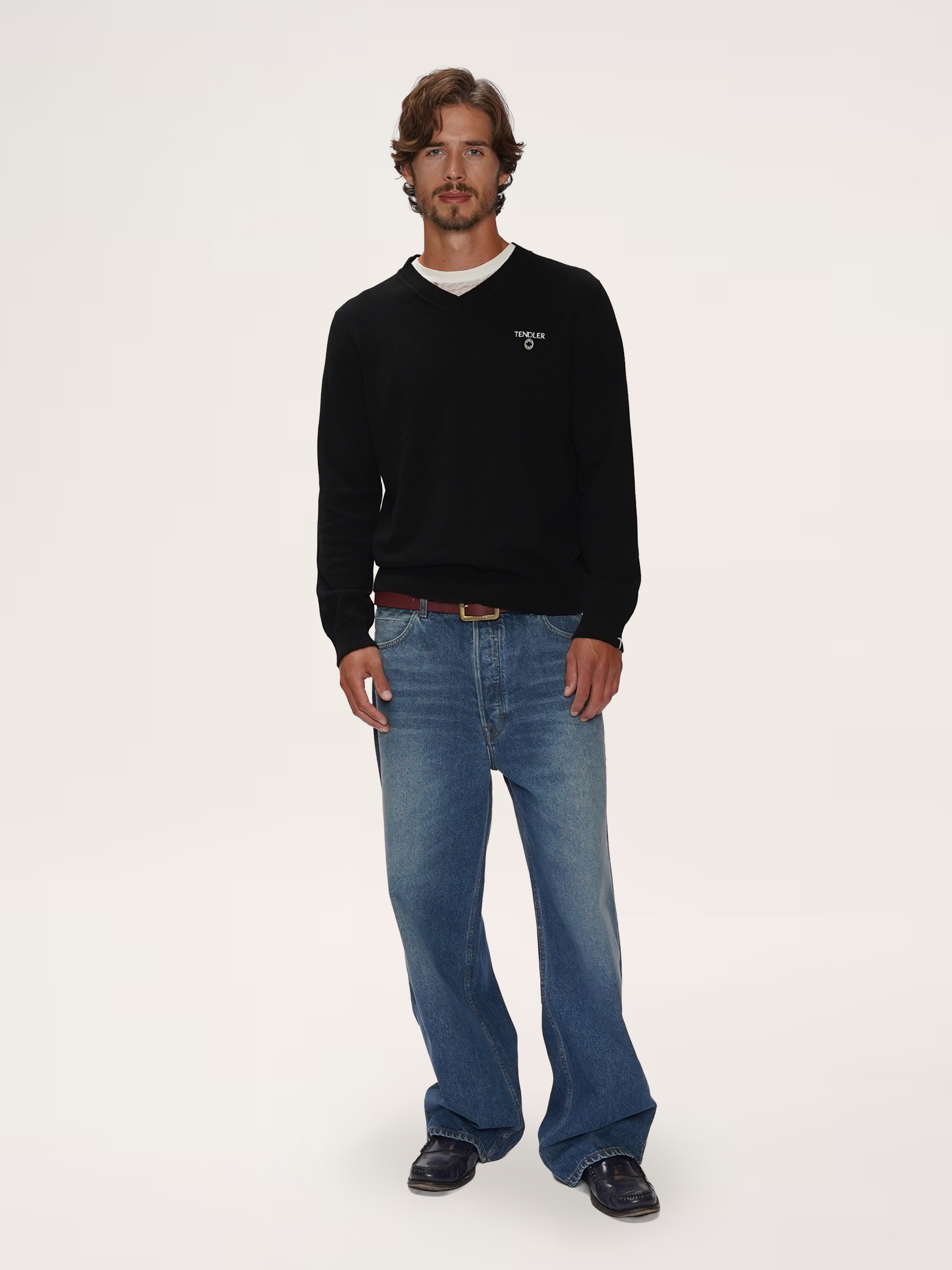 RELAXED WIDE LEG JEAN