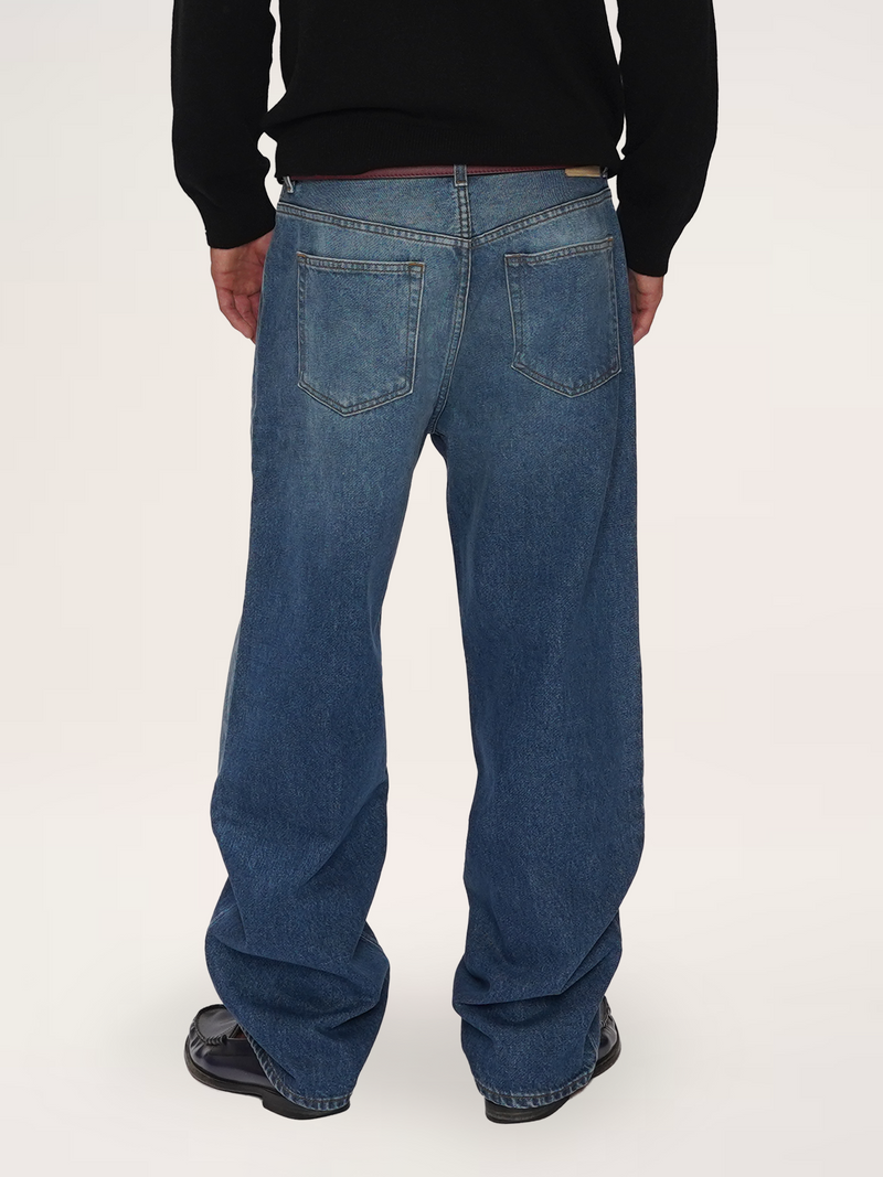 RELAXED WIDE LEG JEAN