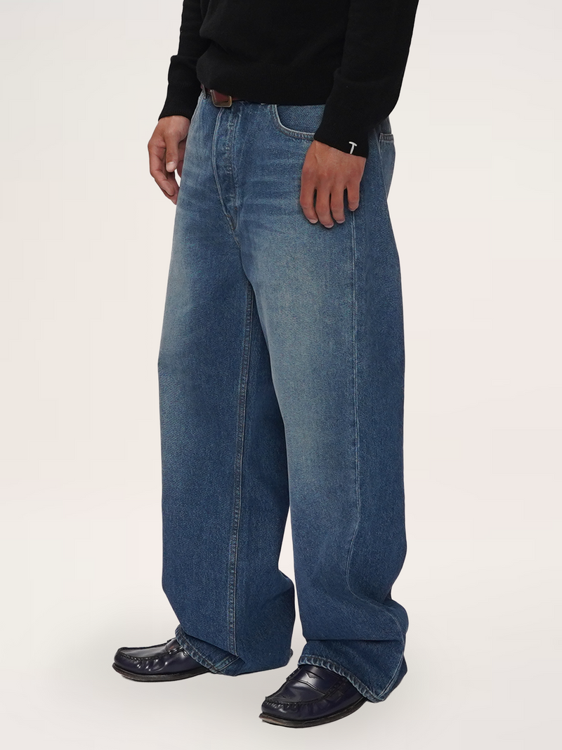 RELAXED WIDE LEG JEAN