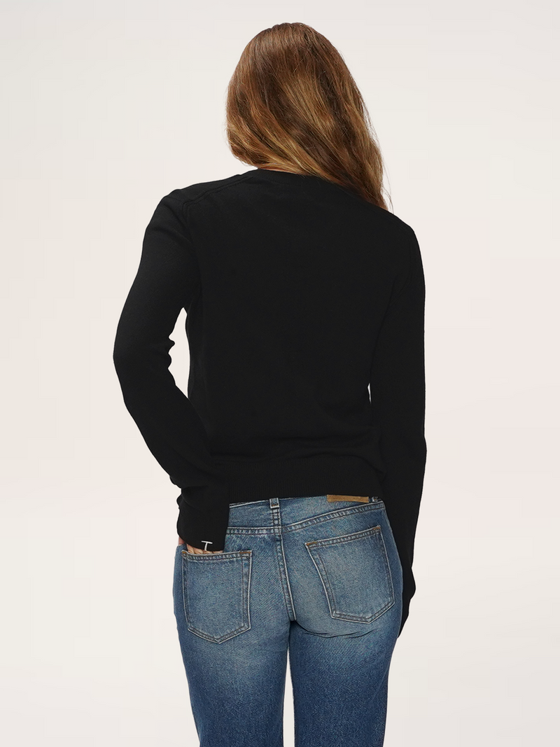 LIGHTWEIGHT V-NECK SWEATER