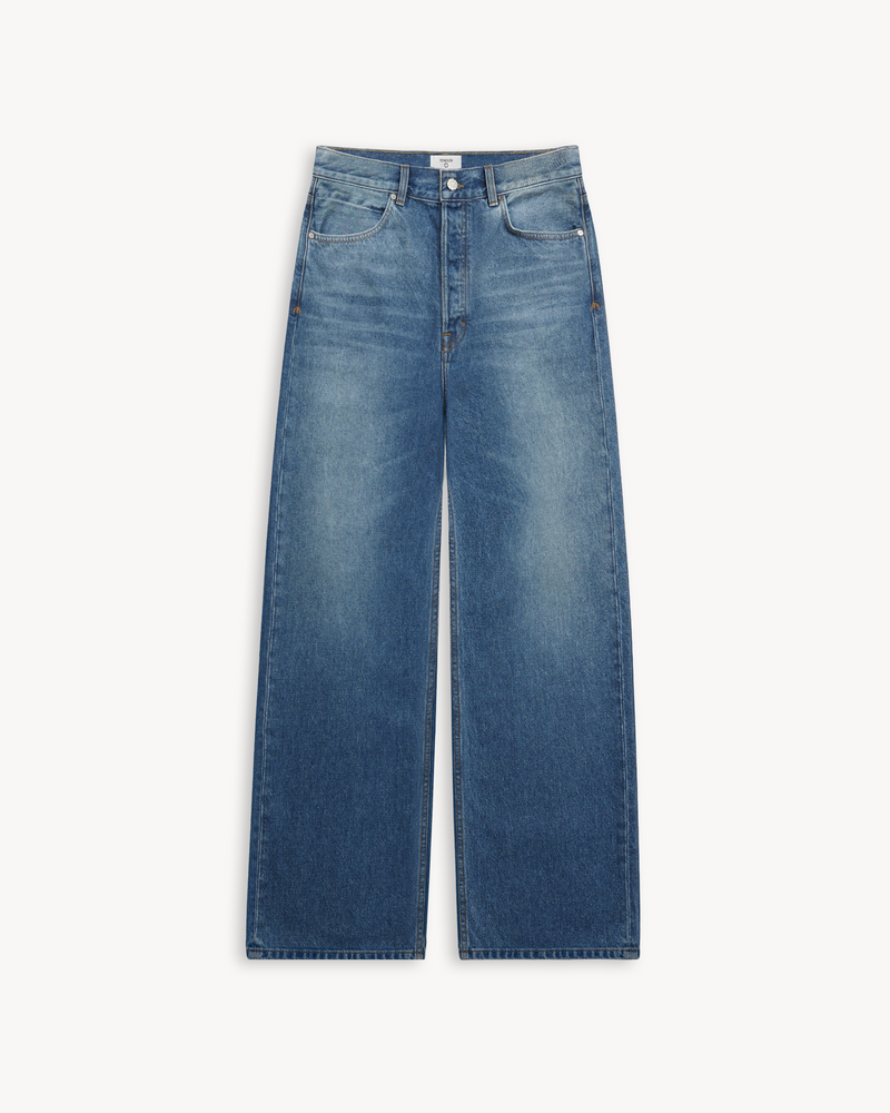 RELAXED WIDE LEG JEAN