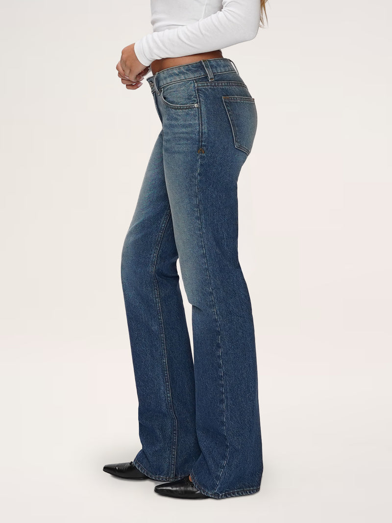 LOW RISE MINI BOOT JEAN