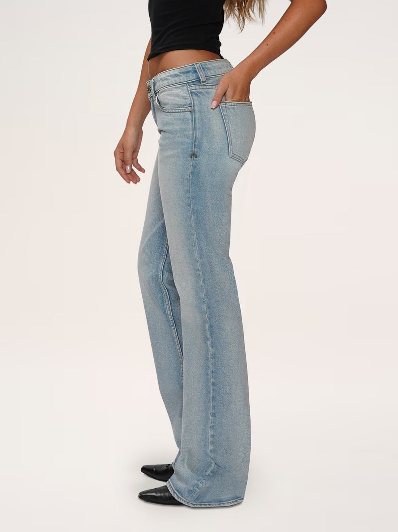 LOW RISE MINI BOOT JEAN